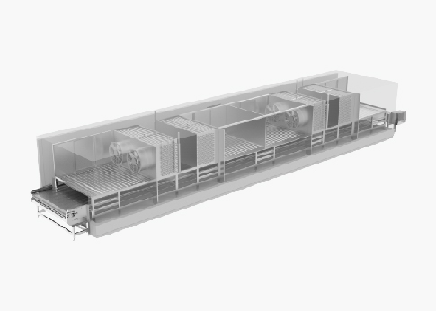 大型商用隧道式速冻机，肉制品速冻机冰鲜，厂家直销